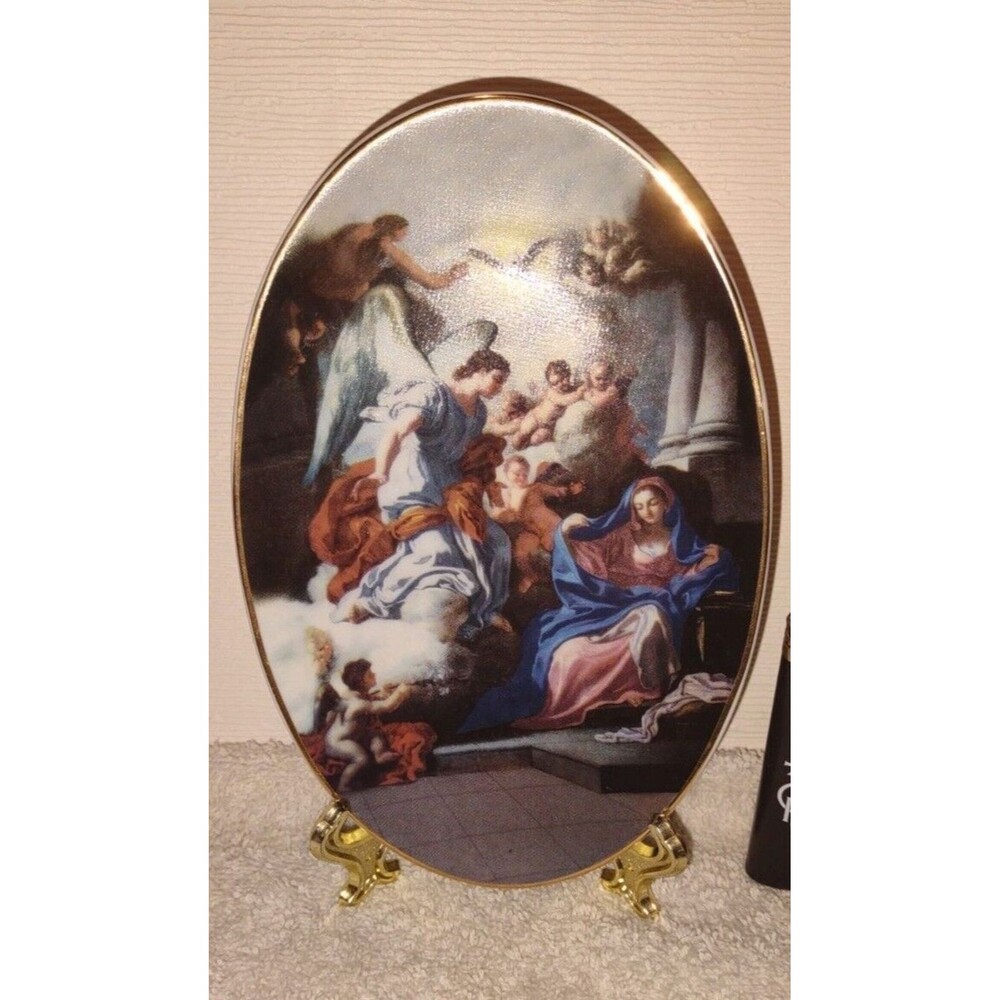 Limited Edition: 2004 Trinity Broadcasting Network Plate Christ Jesus God Bible